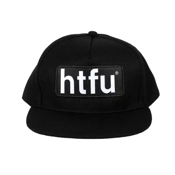 htfu Cap Trucker Black