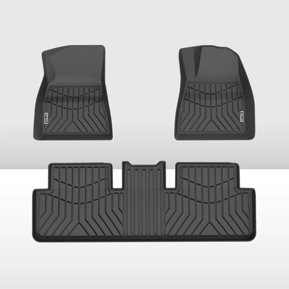 Kiwi Master 3D TPE Car Floor Mats Fit Tesla Model 3 2017-2022