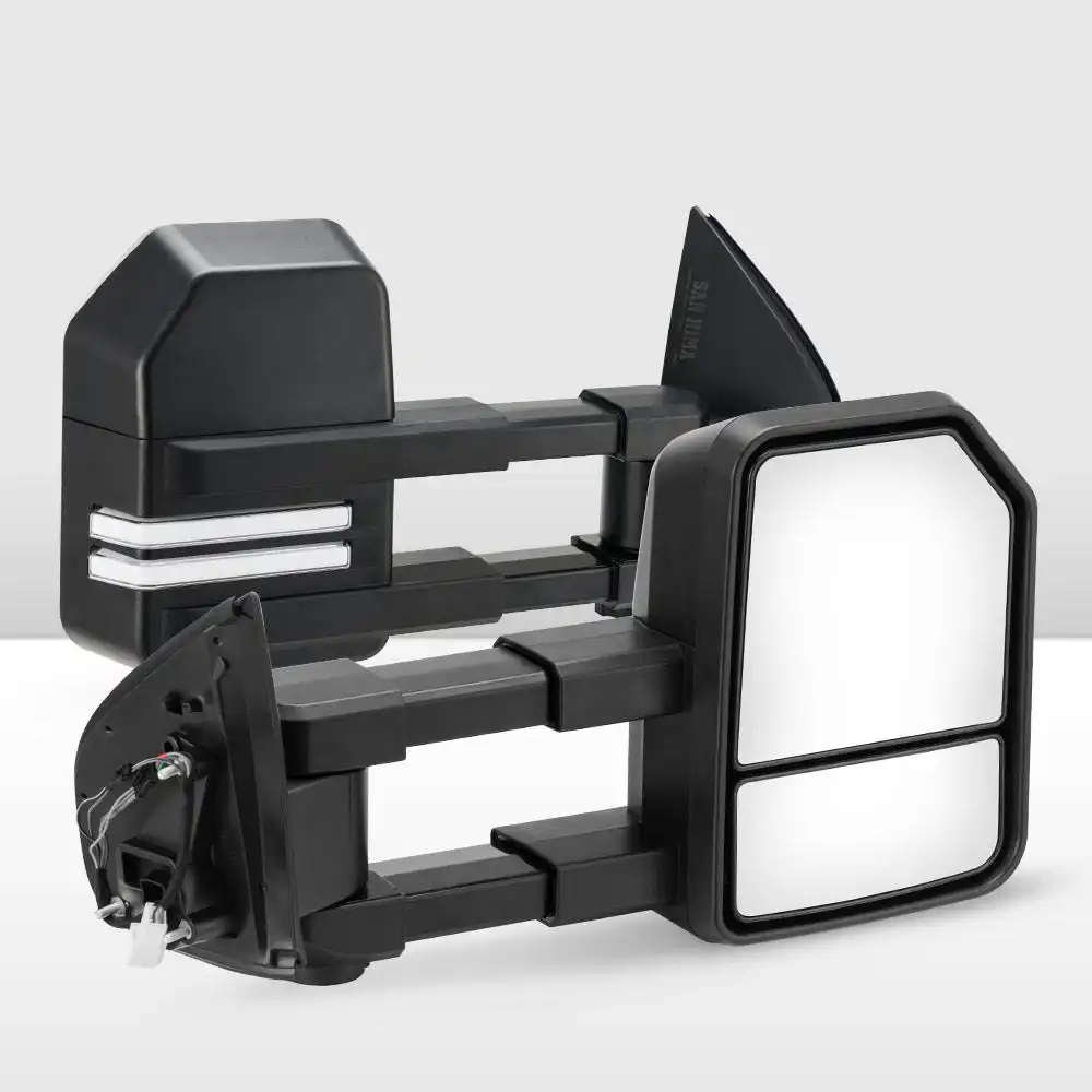 San Hima Extendable Towing Mirrors for Holden Colorado RG MY2013-MY20 with Indicator