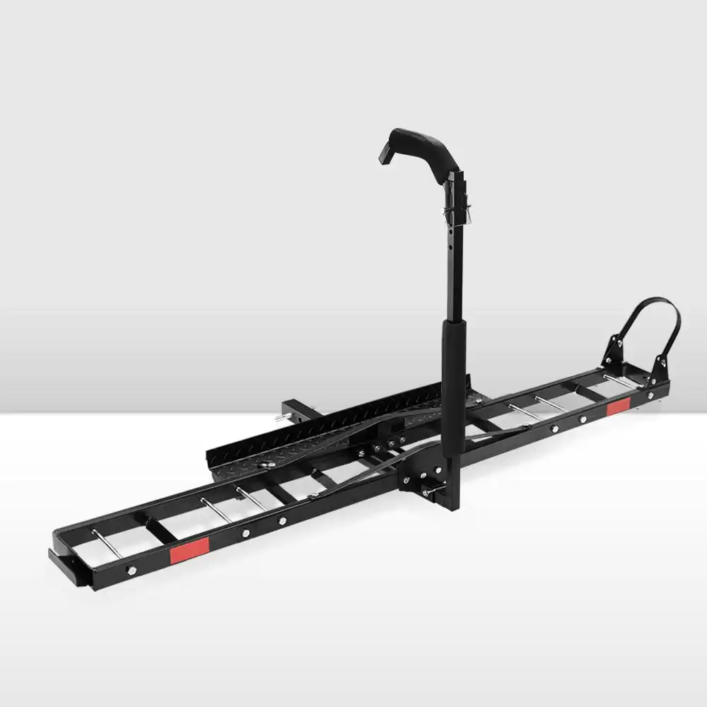 Motorcycle Motorbike Carrier Rack Dirt Bike Ramp Steel 2" Towbar