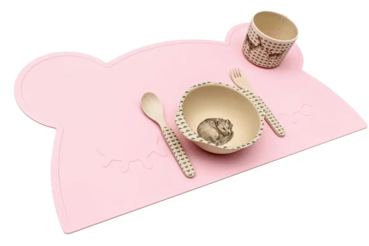 Bear Placie(R) - Powder Pink Place mat