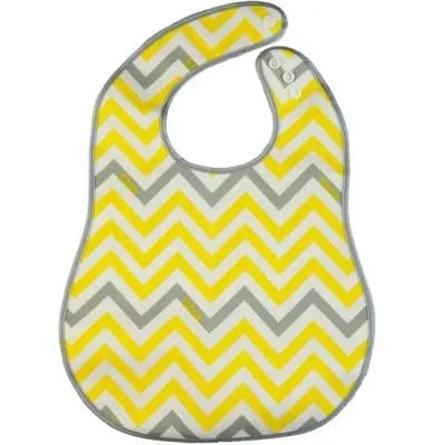 b.box Flat Bib for baby - Mellow Lellow