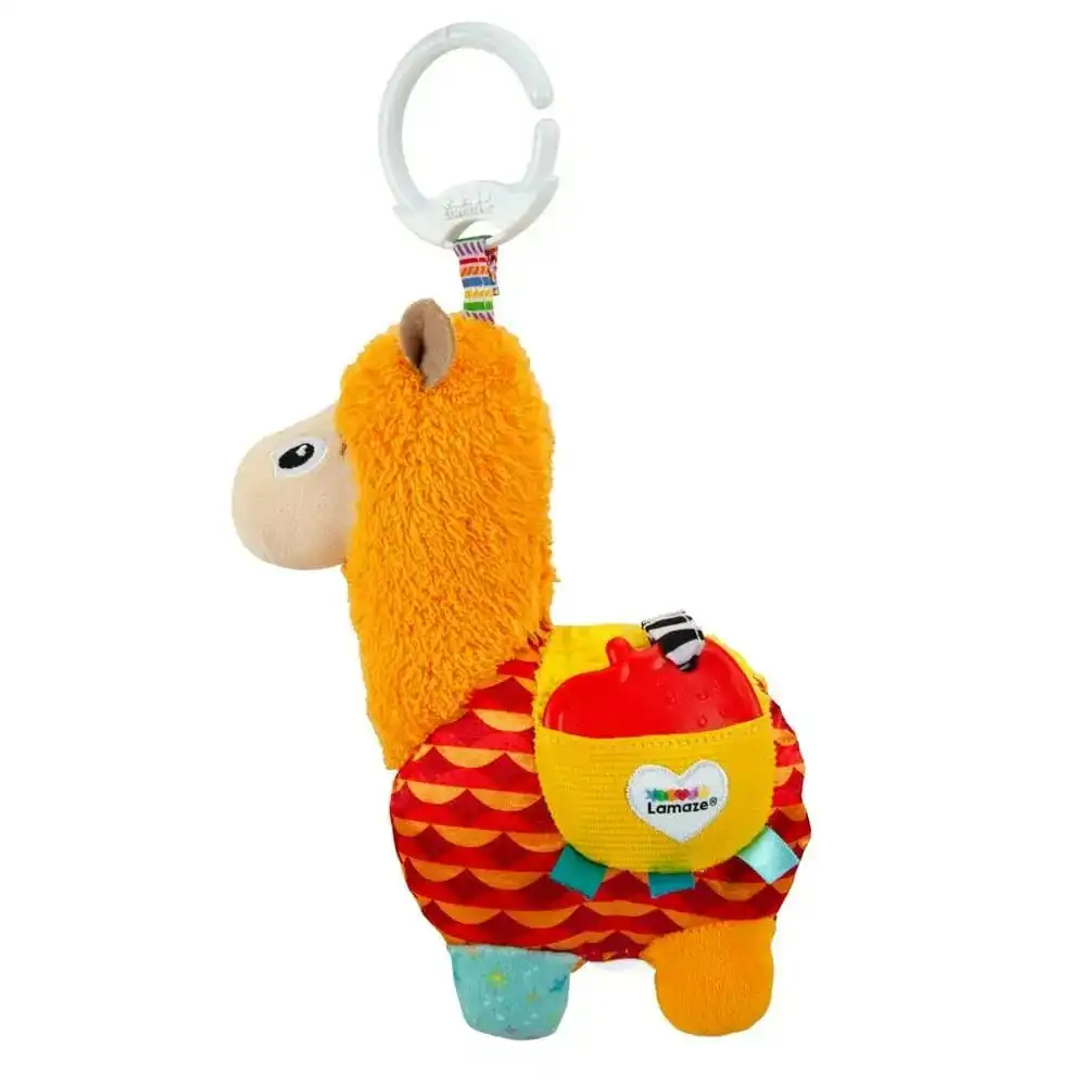 Lamaze Lettie The Llama Clip & Go Plush