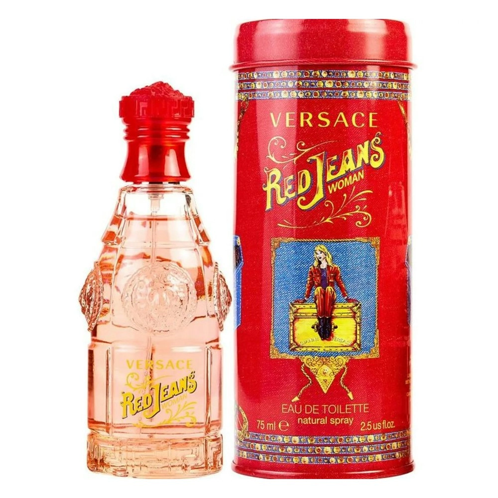 Versace Red Jeans 75ml Eau de Toilette Women Fragrances EDT Spray for Her/Ladies