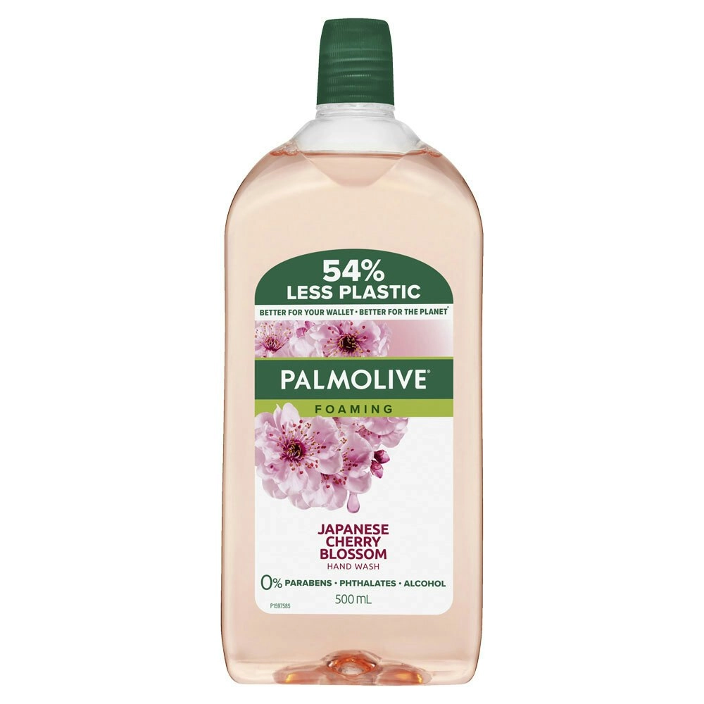 Palmolive 500ml Refill Foaming Nourishing Hand Wash Japanese Cherry Blossom