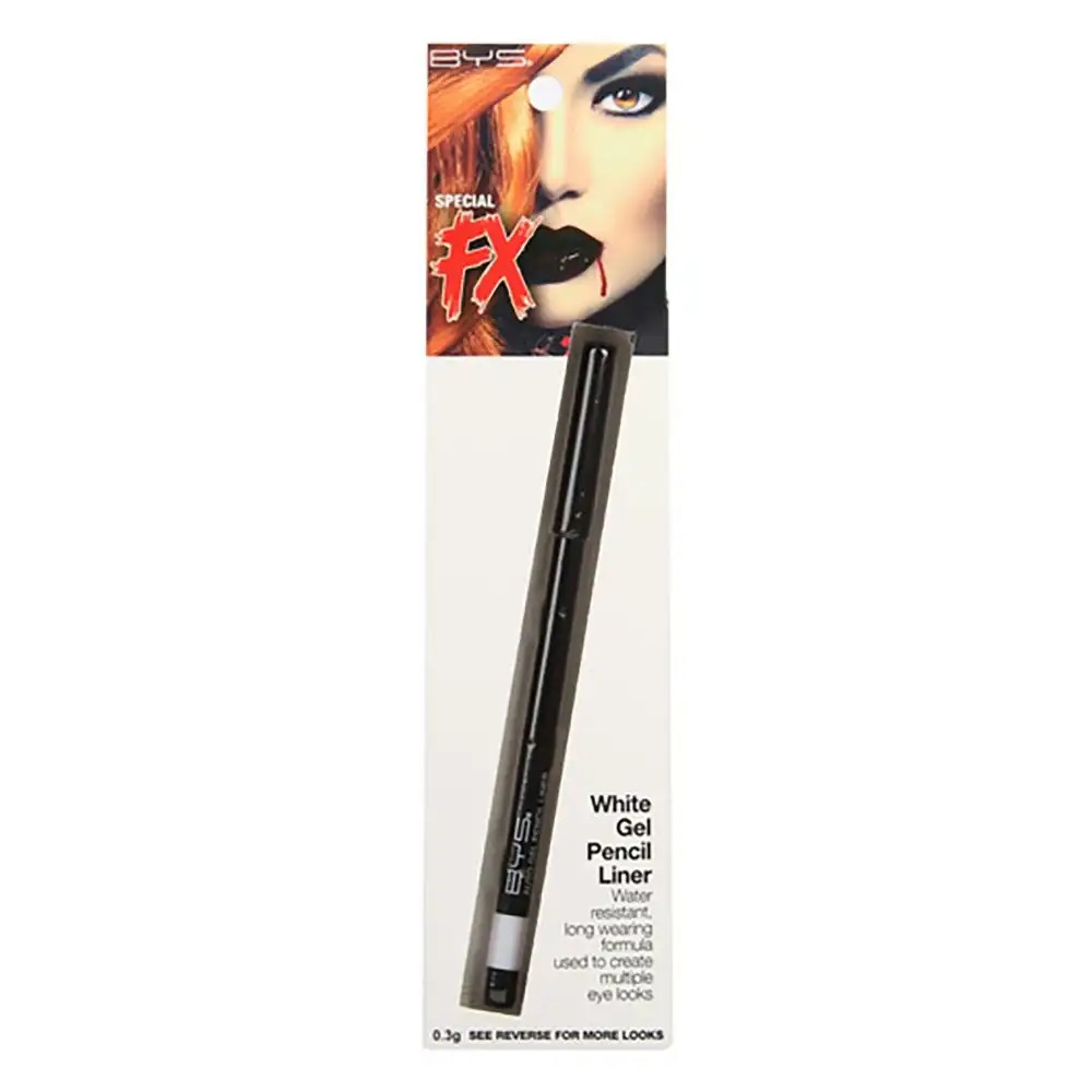 BYS 0.3g Water Resistant Gel Pencil Eye Liner White Twist Makeup Beauty Cosmetic