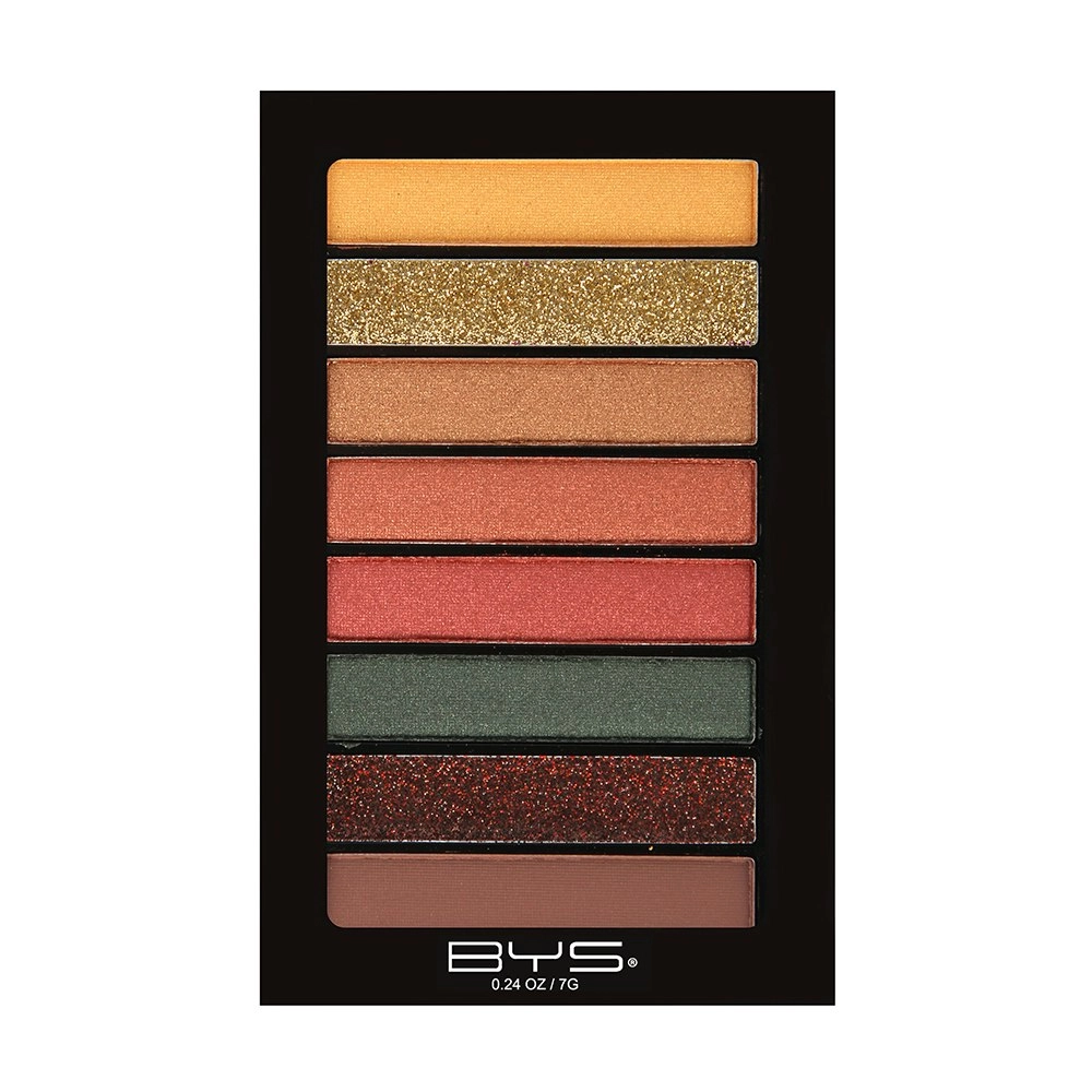 BYS 7g Eyeshadow Palette Makeup/Cosmetics/Beauty Jungle Rock 8 Shade Cosmetic