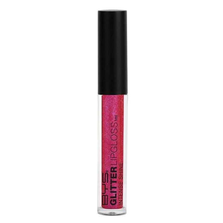 BYS Glitter Lipgloss Intense Shine Non-Sticky Lightweight Makeup Asteroid RD 1ml