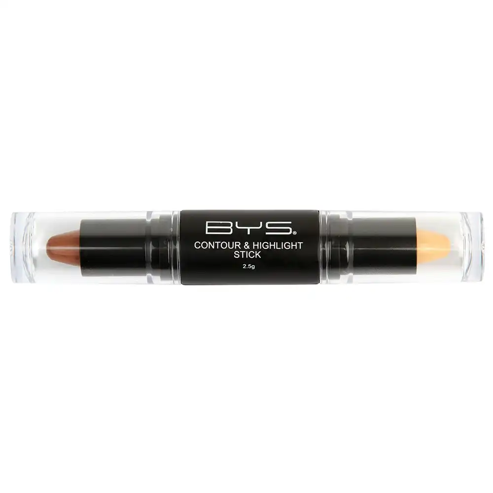 BYS 2.5g Contour & Highlight Duo Stick Dual Pen #02 Face Cosmetic Women Makeup