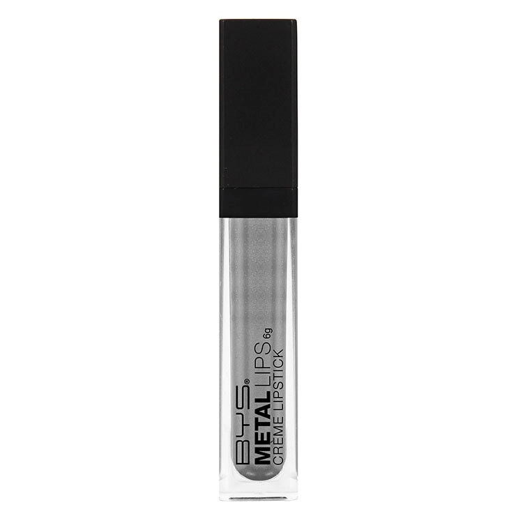 BYS 6g Metal Lips Colour Platinum Metallic Creamy Makeup Beauty Women Cosmetics