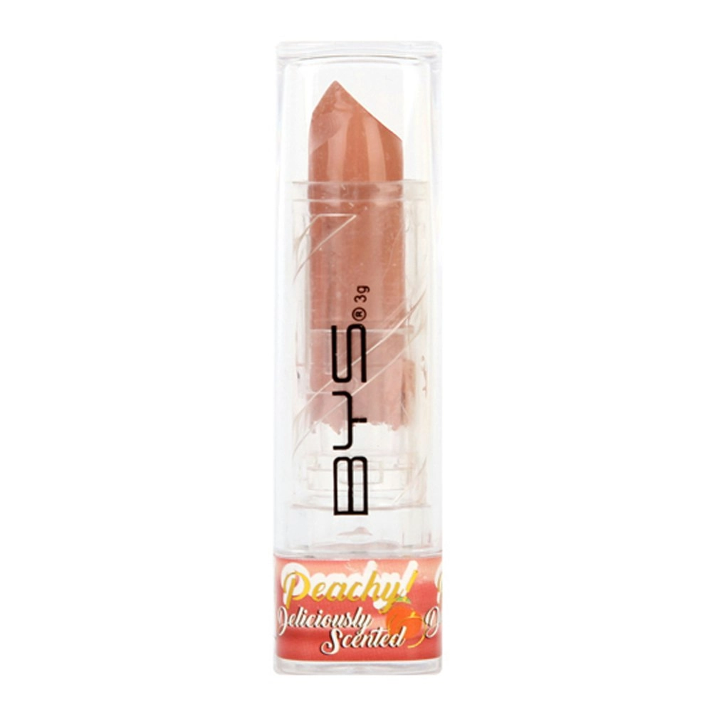 BYS Lipstick 3g Lip Colour Cream/Silky Cosmetic Makeup Peach Scented Soft Pink