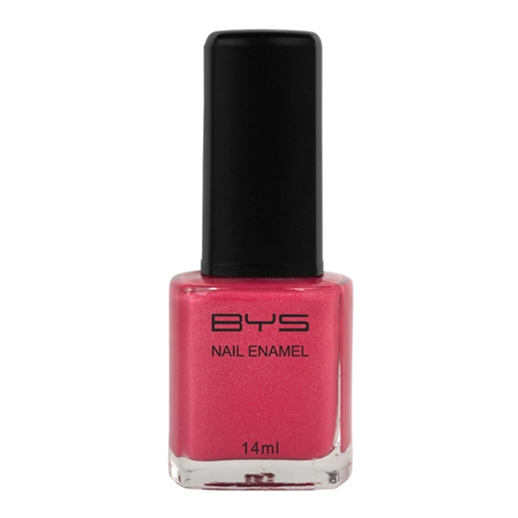 BYS Temperamental Nail Polish Enamel Lacquer Gloss Lasting Quick Dry 14ml Pink