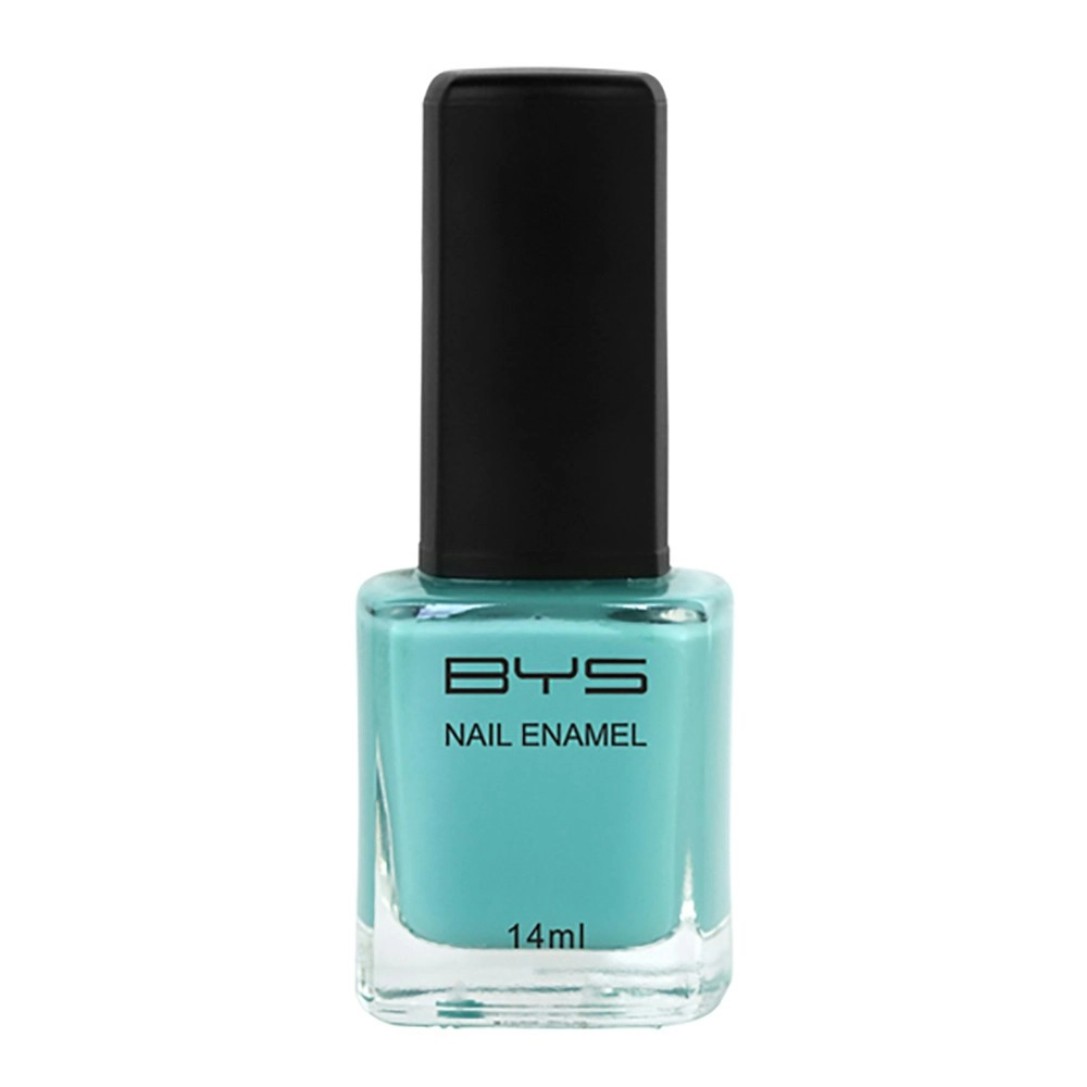 BYS Pastel Kung Fu Blue Nail Polish Enamel Lacquer Gloss Quick Dry 14ml Blue