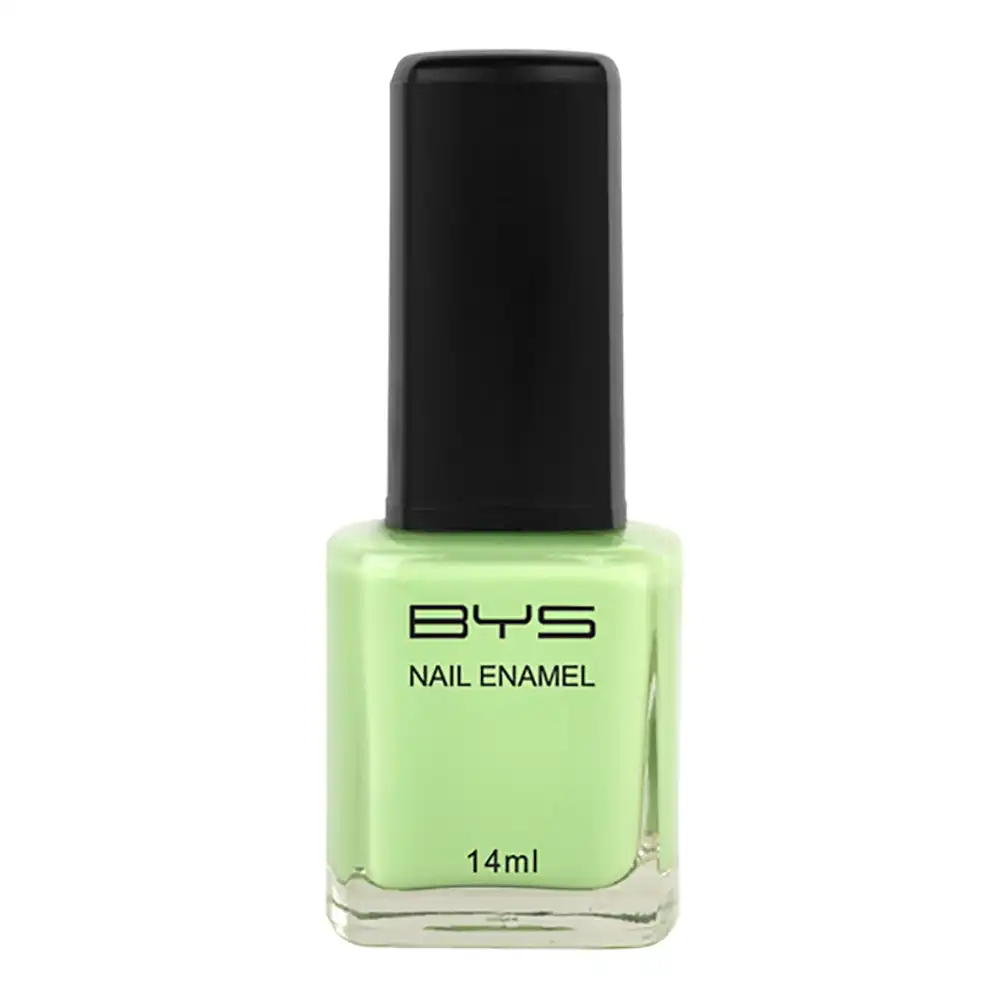 BYS Steal The Limelight Nail Polish Enamel Lacquer Gloss Quick Dry 14ml Green