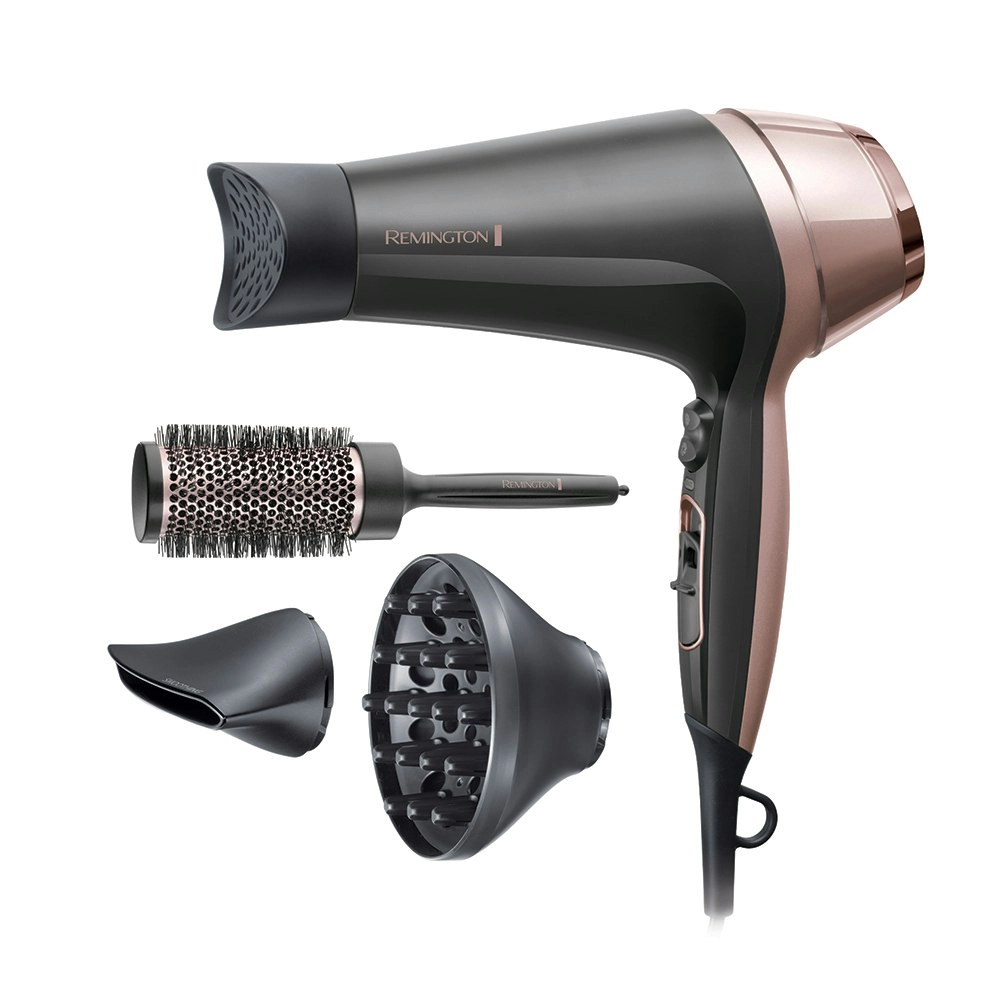 Remington 2200W Curl & Straight Confidence Ionic Ceramic Turbo Blow Hair Dryer