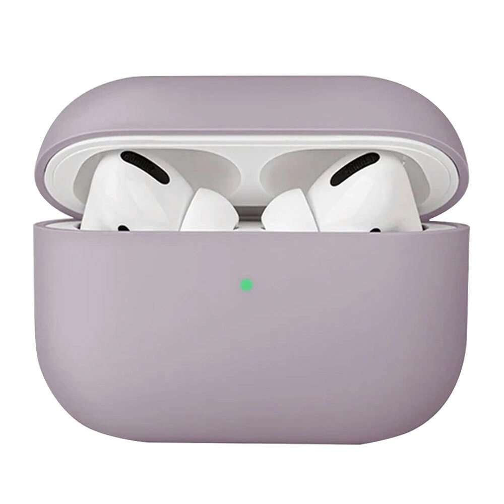 Uniq Lino Protective Silicone Case Protection Cover for Apple Air Pods 3 Lilac