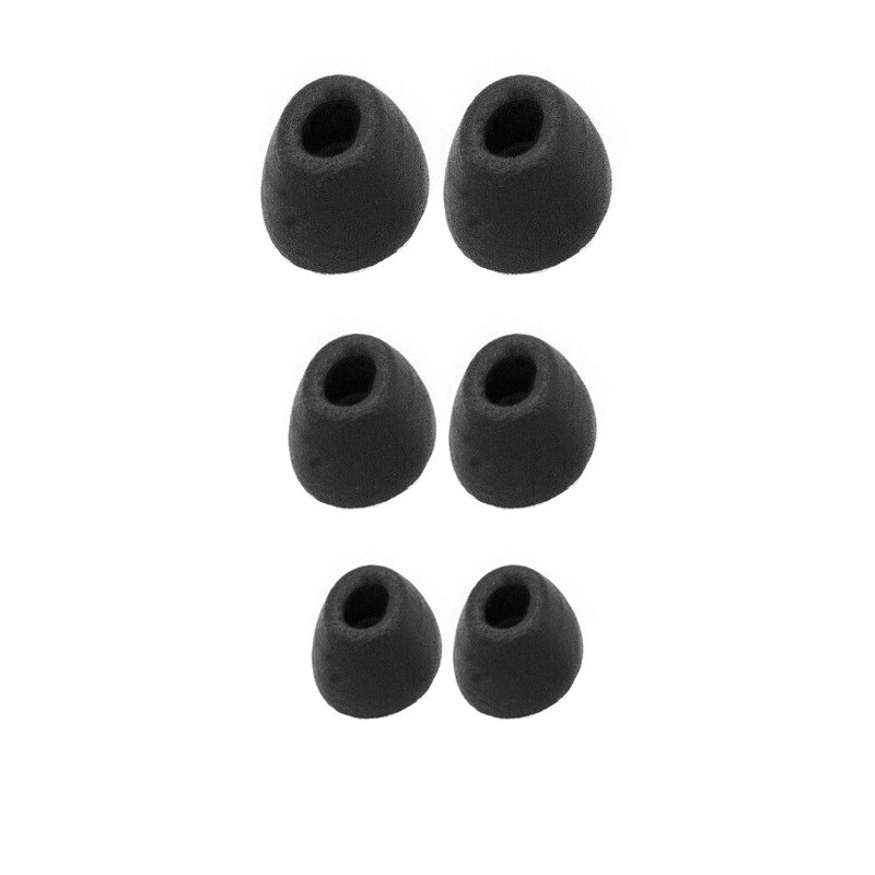 3pr Comply Earphone Replacement Ear Tips Sizes L/M/S Memory Foam for Airpods Pro