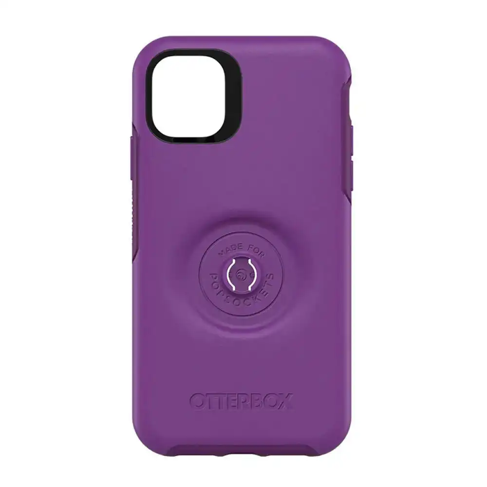 Otterbox Symmetry + Pop Socket Grip Holder Case Cover for iPhone 11 Pro Lollipop