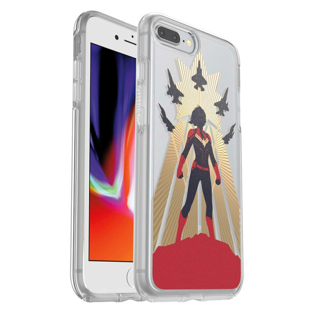 Otterbox Symmetry Marvel Drop Proof Case/Cover f/ iPhone 7/8 Plus Captain Marvel