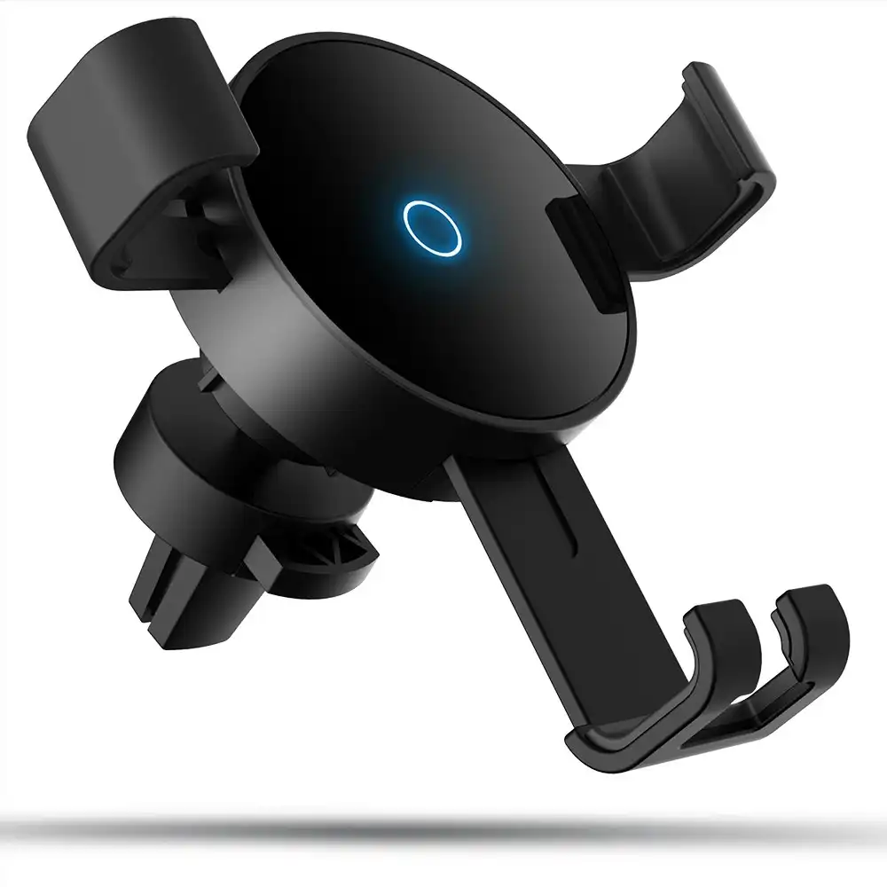 Smartphone 10W Qi Wireless Charging Car Vent Mount Holder For iPhones & Samsung