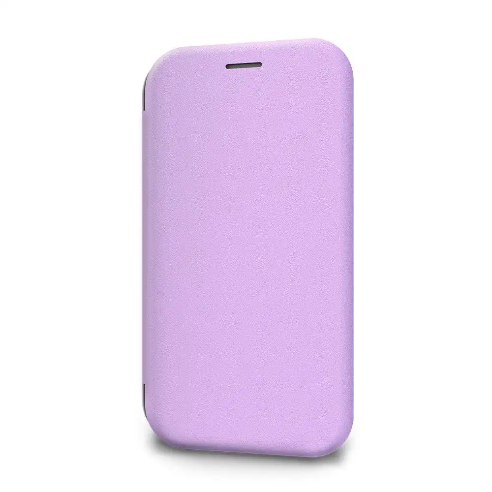 EFM Miami Wallet Case Armour Cover w/ D3O for iPhone 12 Mini 5.4" Heliotrope