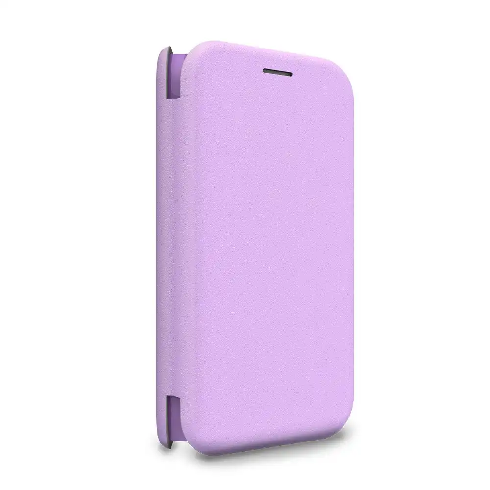 EFM Miami Wallet Case Cover Armour w/ D3O for iPhone 12 Pro Max 6.7" Heliotrope