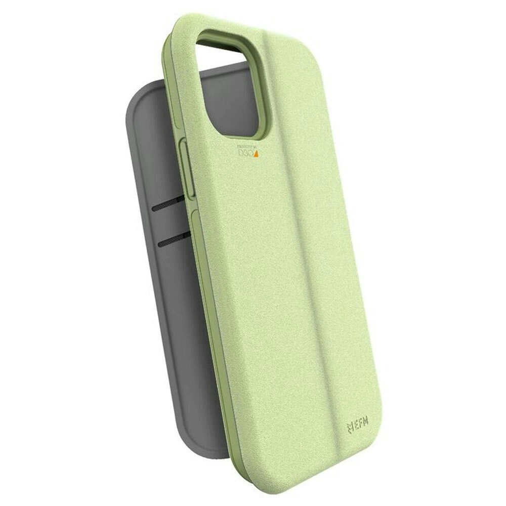 EFM Miami Wallet Case Armour D3O Cover For Apple iPhone 12 Mini 5.4in Pale Mint