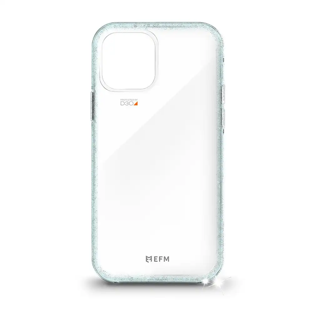 EFM Aspen Case Armour Cover Protection for iPhone 12 Mini 2020 5.4" Glitter Mint