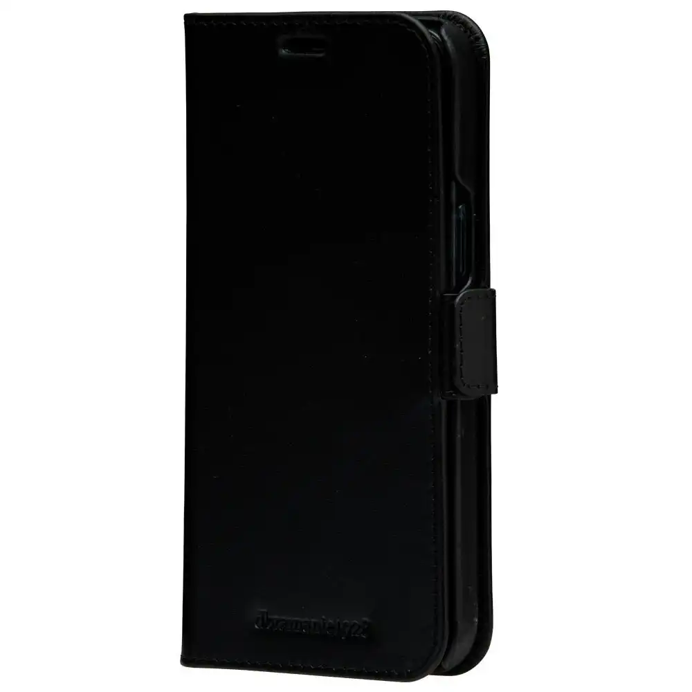 Dbramante Lynge Leather Wallet Case Magnetic Flip Cover for iPhone 12 Pro Max BK