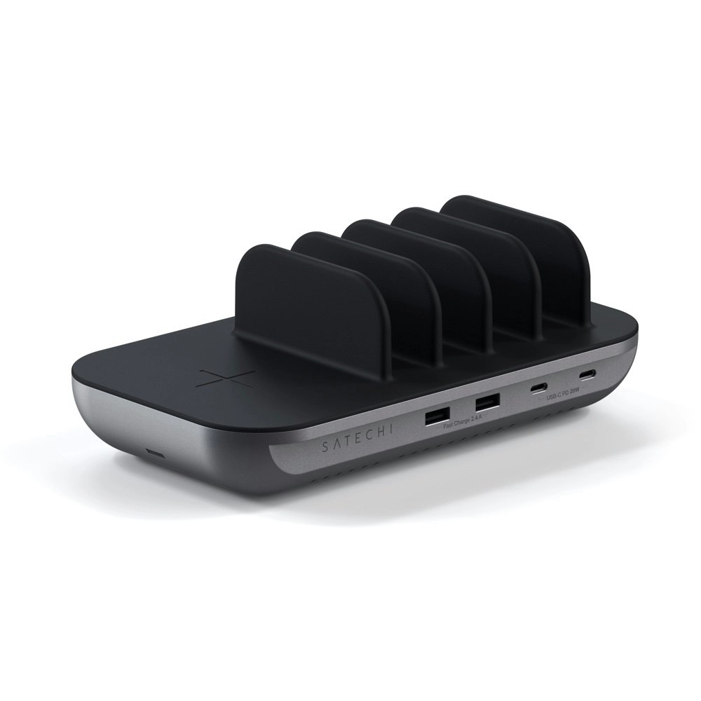 Satechi Dock5 Charging Station w/Wireless Charging/Dual USB-C PD/USB-A Ports