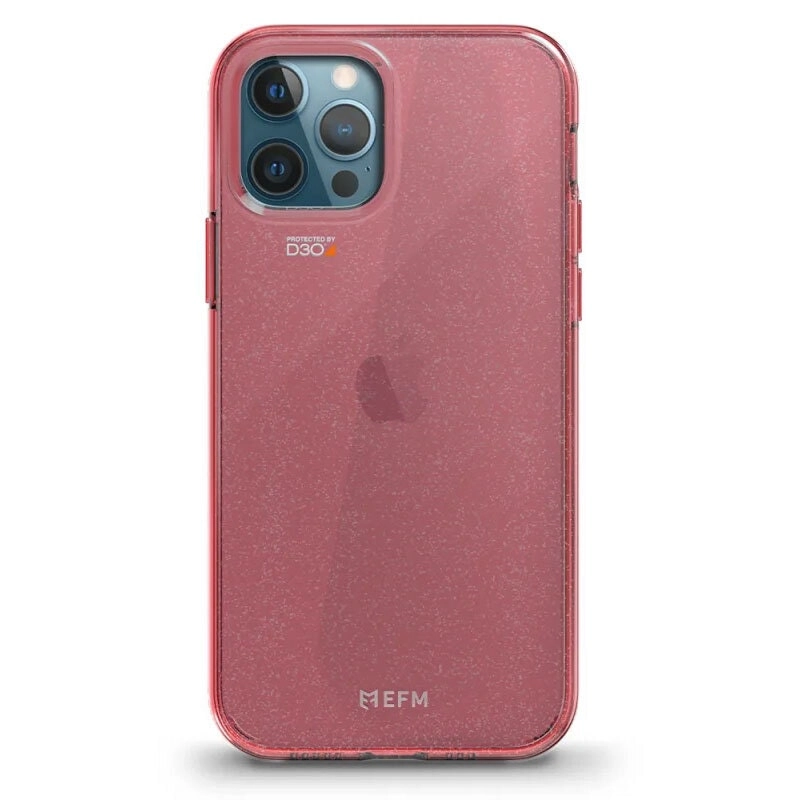 EFM Alaska D3O Crystalex Case Armour Cover for iPhone 12/12 Pro 6.1 Coral Dream