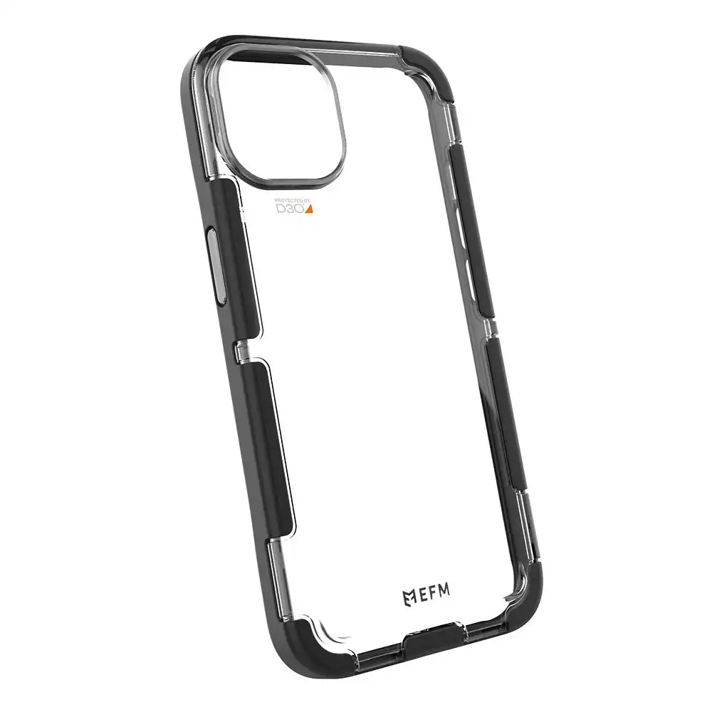 EFM Cayman Case Armour Protection w/D3O 5G Signal Plus for iPhone 13/6.1" Carbon