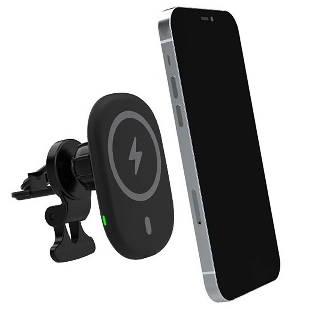 Urban AutoMag Wireless Charging Mount/Charger  for iPhone 12/MagSafe Phones BLK