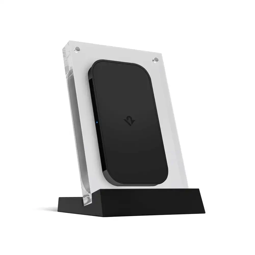 Twelve South BLK PowerPic Mod Wireless Charger For MagSafe iPhone/Samsung Phone