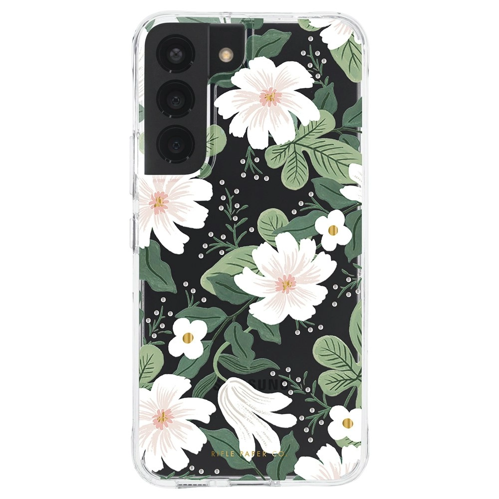 Case-Mate Antimicrobial Rifle Paper Case Cover For Samsung Galaxy S22 Willow