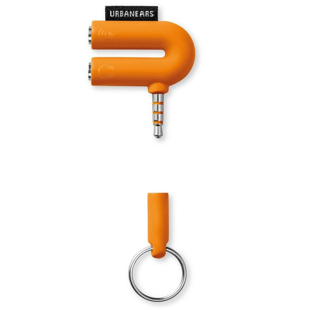 Urbanears Slussen Adapter/Splitter/Connector 3.5mm Audio Jack for Apple Pumpkin