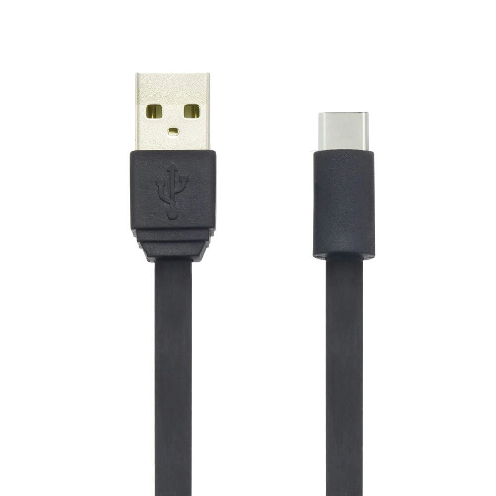 Moki USB Type C Cable Charging Data Sync 3ft Cord for Samsung/Android/LG Black