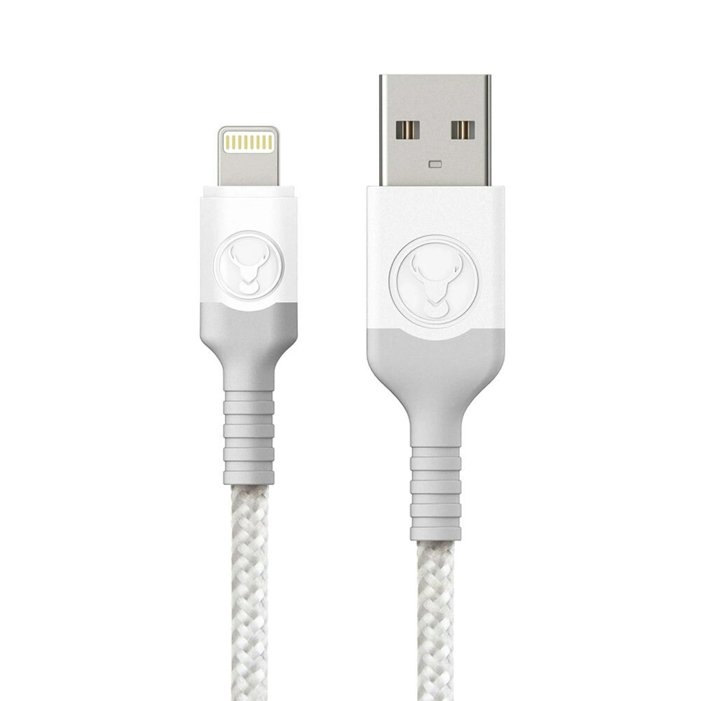 Bon.Elk 1.2m USB-A to Lightning MFI-Certified Charging Cable  for iPhone White