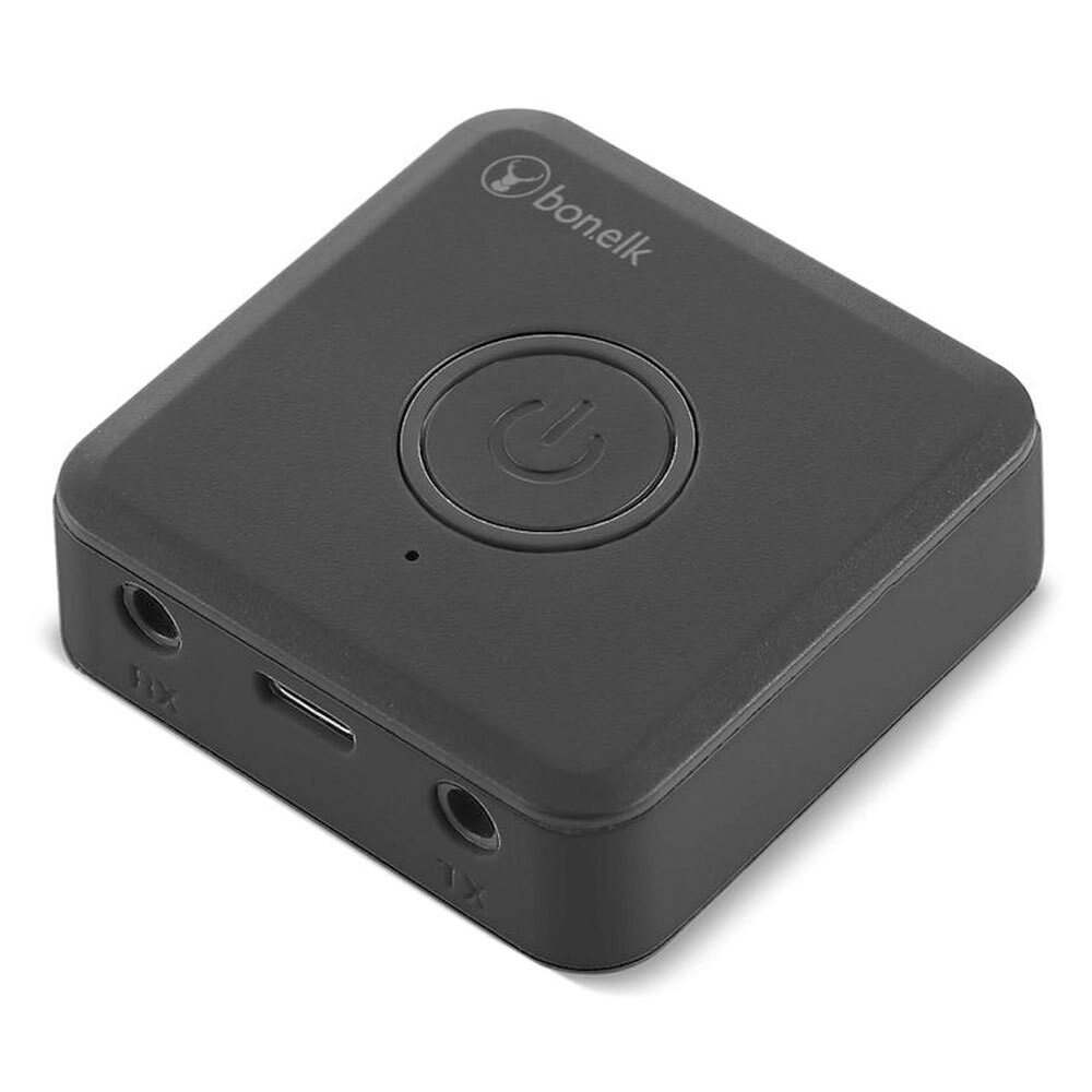 Bonelk Fly 3.5mm Wireless AUX Audio Bluetooth Transmitter for Headphone Black