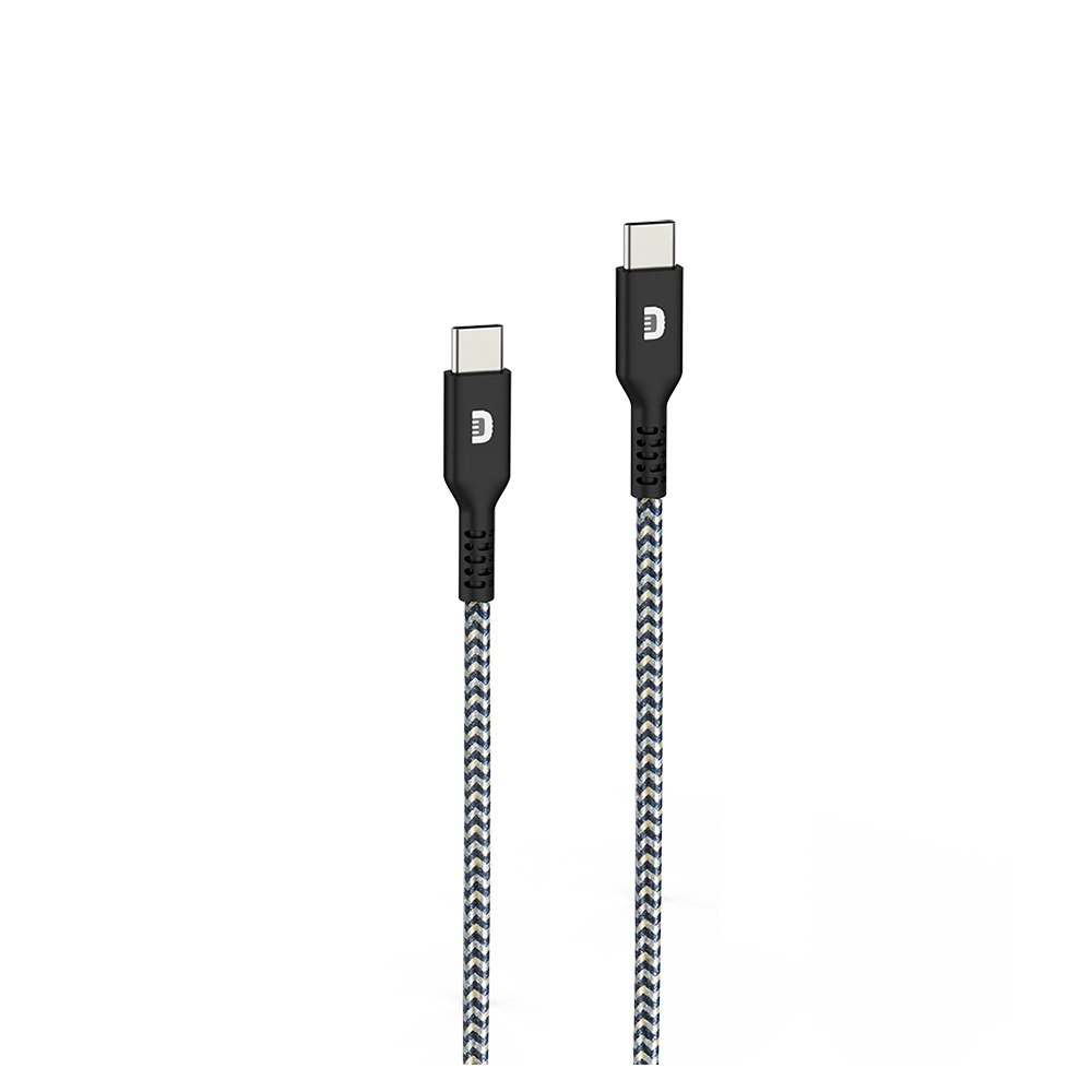 Zendure SuperCord USB-C to USB-C 1M Braided Nylon Charging Cable for Phones BLK