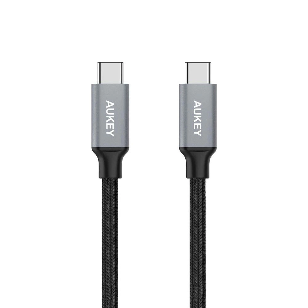 Aukey 1M Impulse Series Braided Cable USB-C to USB Type C for Samsung Note8/S9