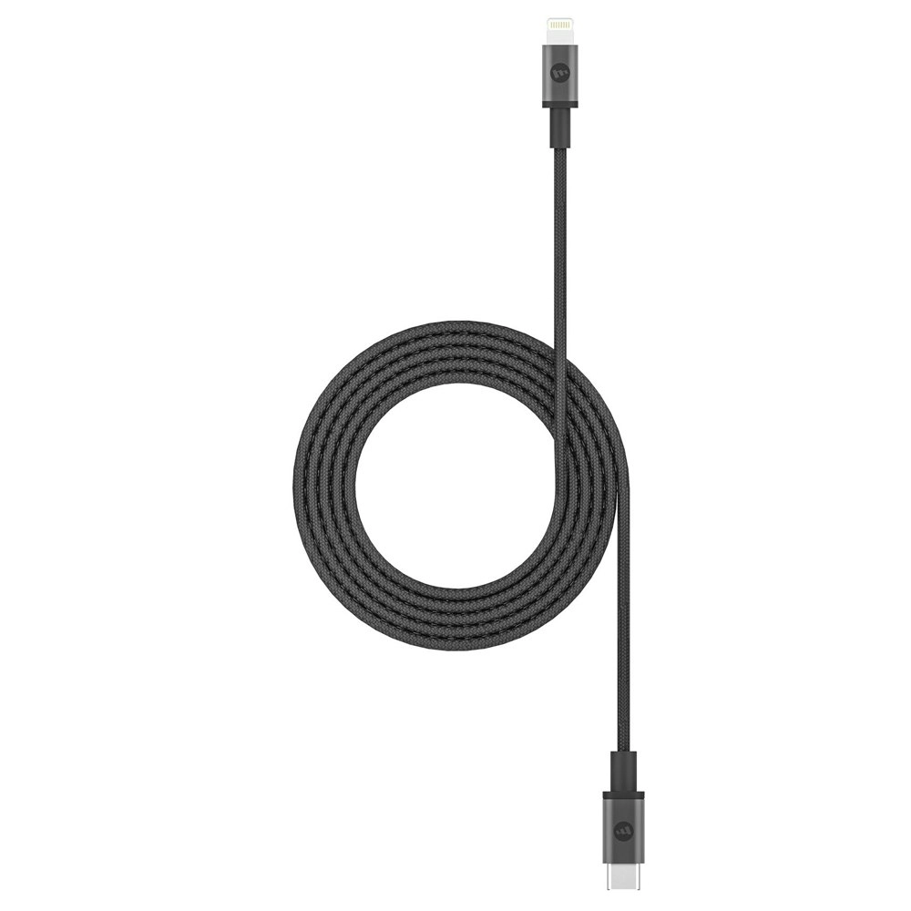 Mophie USB-C to Lightning MFI-Certified Charging Cable 1.8m for iPhone Apple BLK