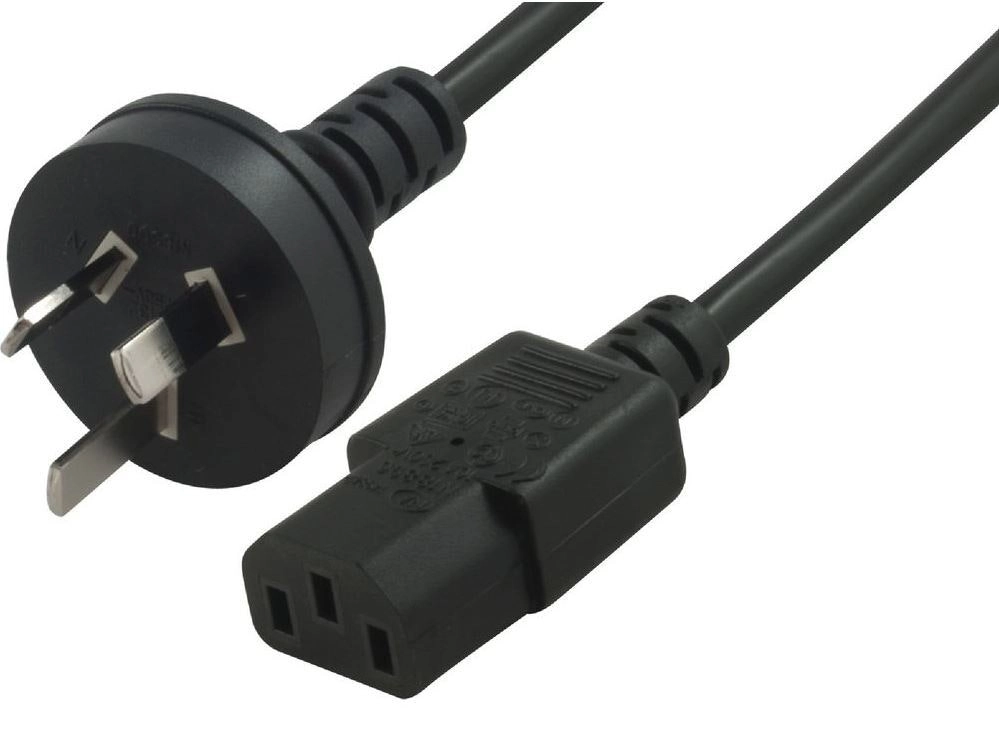 8Ware AU Power Cable 3m Male Wall 240V to Female Power Socket 3Pin For Notebook