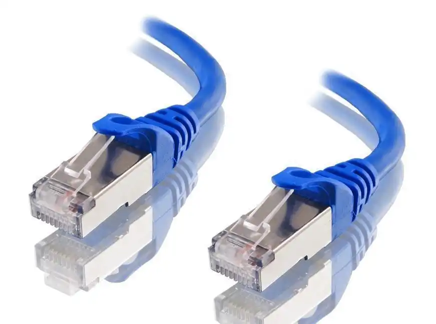 Astrotek 40m RJ45 CAT6A Shielded Ethernet Network LAN Patch Lead Cable Cord Blue