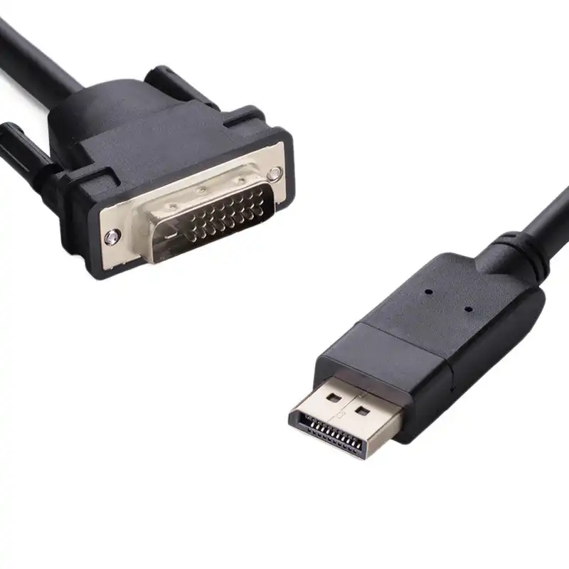8Ware 2m DisplayPort to DVI Male Cable Adapter/Converter For Laptop/PC Black