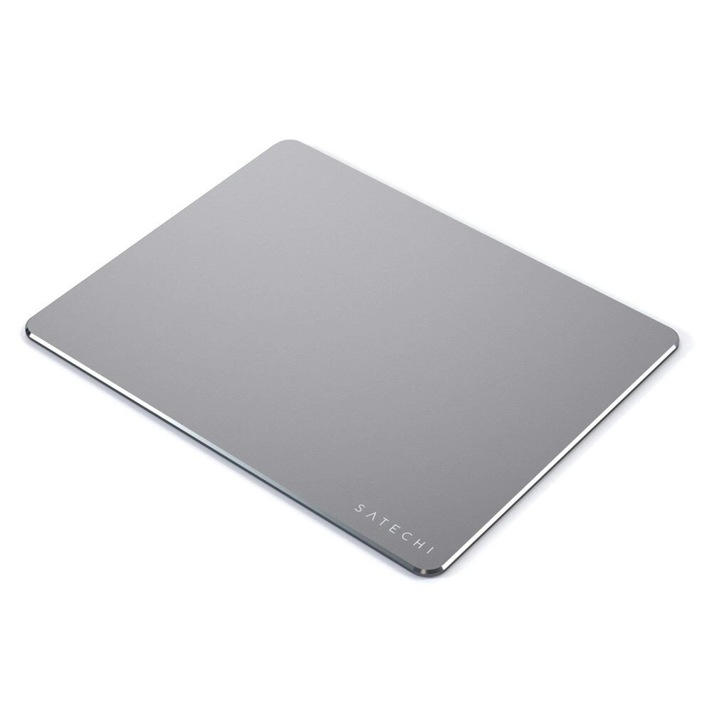 Satechi Aluminum Mouse Pad Computer Mice Mat w/ Anti-Slip Rubber Pad Space Grey