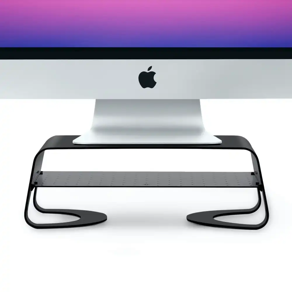 TwelveSouth Curve Riser 10" Wide Base Monitor Stand/Elevator for iMac/Monitors