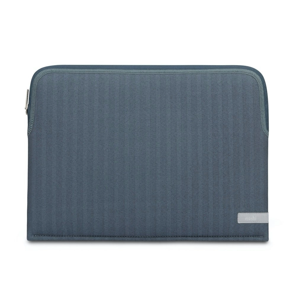 Moshi Pluma Water Resistant Sleeve Case Bag For 13" Laptop/Tablet/iPad Blue