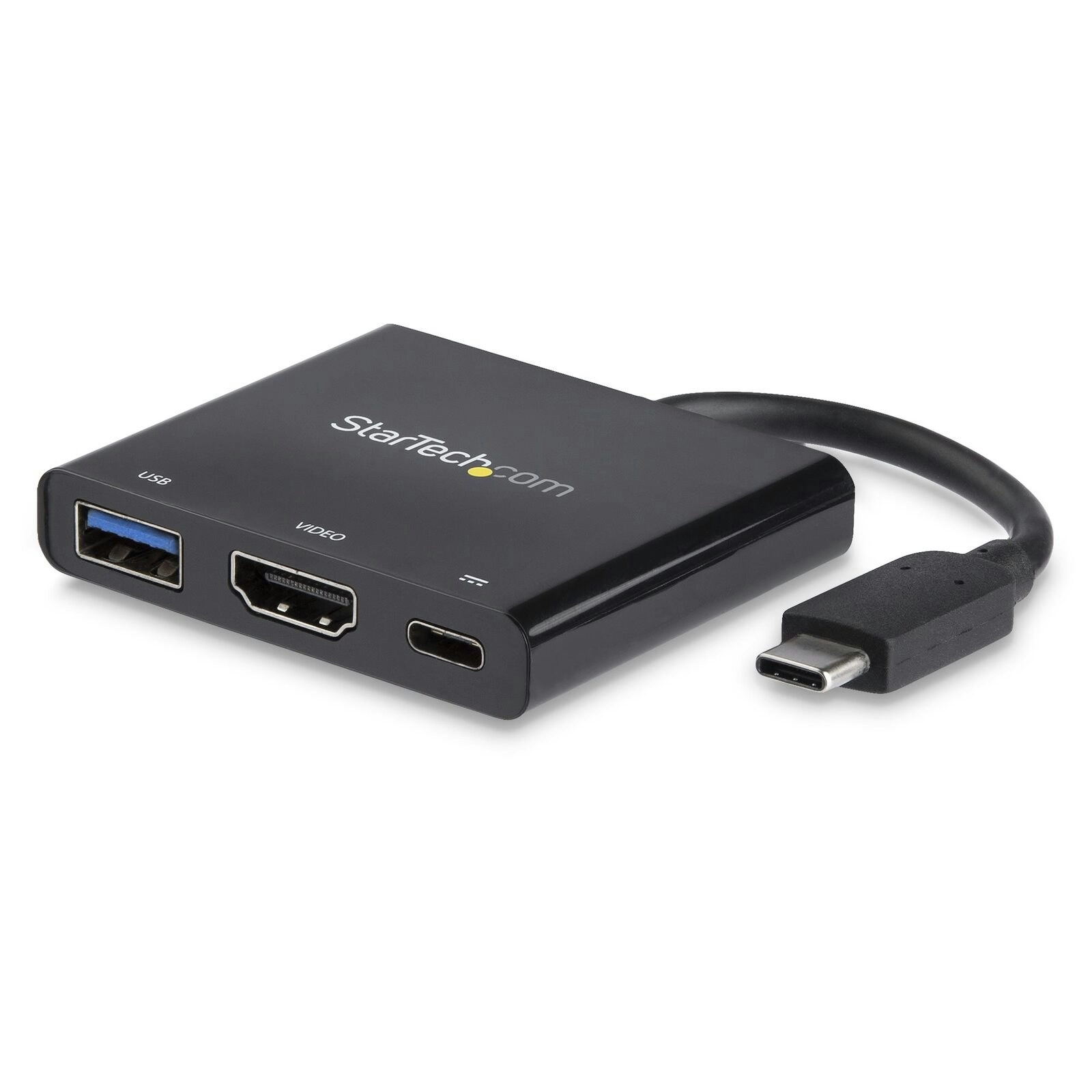 Star Tech USB-C to 4K HDMI Adapter w/ USB 3.0 60W Power Delivery Dock for Laptop