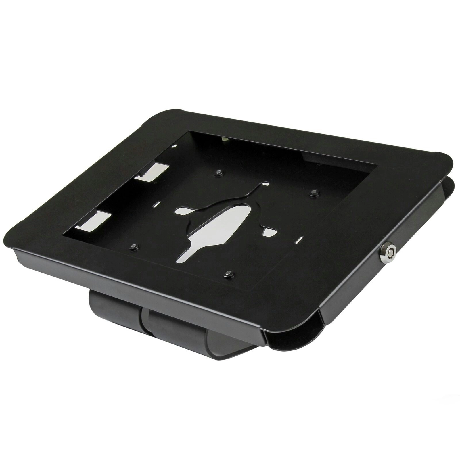 Star Tech Lockable Tablet Desk/Table/Wall Steel Mount TAA for iPad/9.7in Display